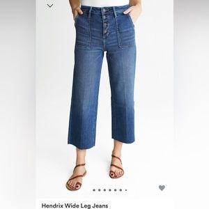 Carly Jean Los Angeles Hendrix Wide Leg Jean